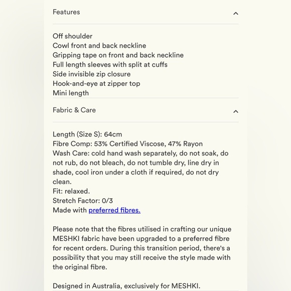 ✨NWT MESHKI GISELLE OFF THE SHOULDER MINI DRESS✨ - Picture 10 of 10